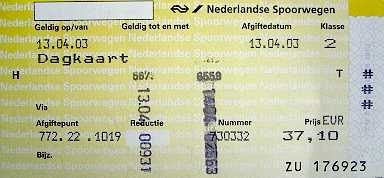 �����Ԍ��iDagkaart�j